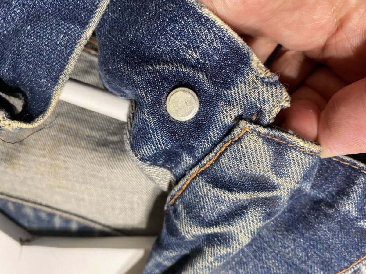 即決 オリジナル ヴィンテージ リーバイス LEVIS ビッグE 70505 デニム 38～40_画像4