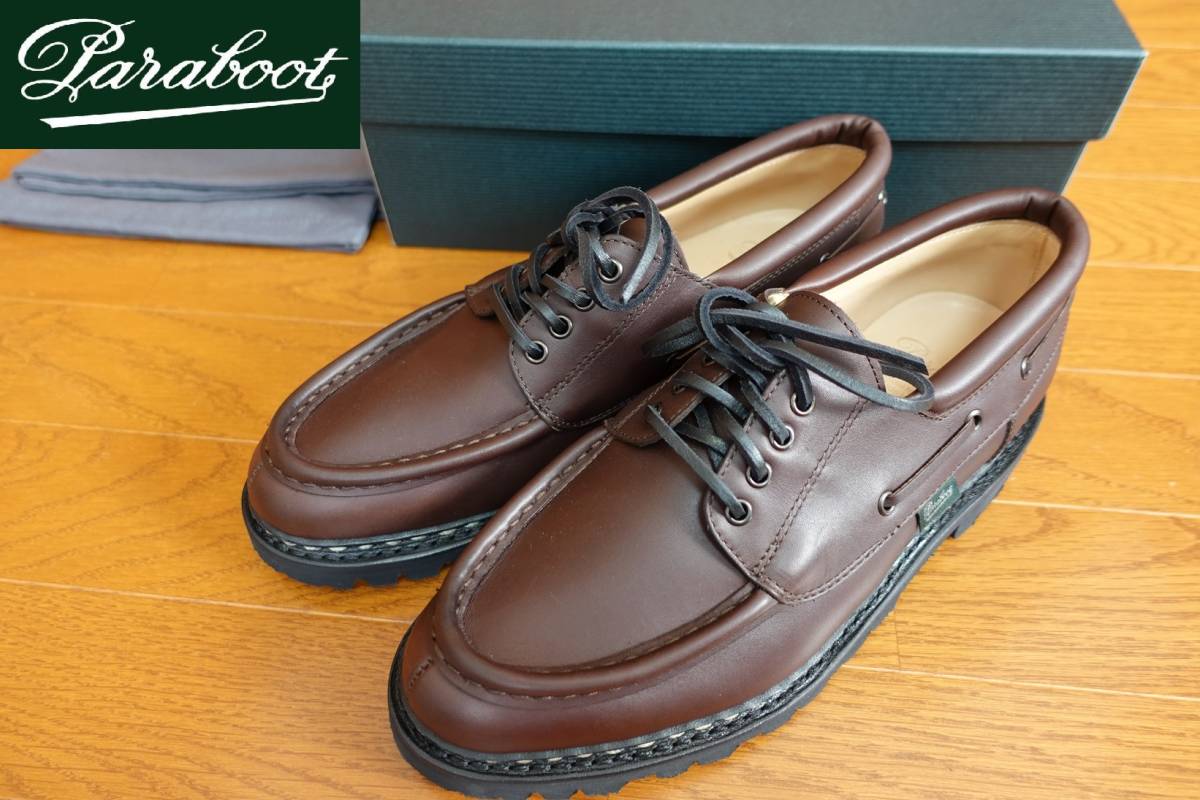 パラブーツ シメイ ブラック (Paraboot CHIMEY NOIRE-LIS NOIR INK