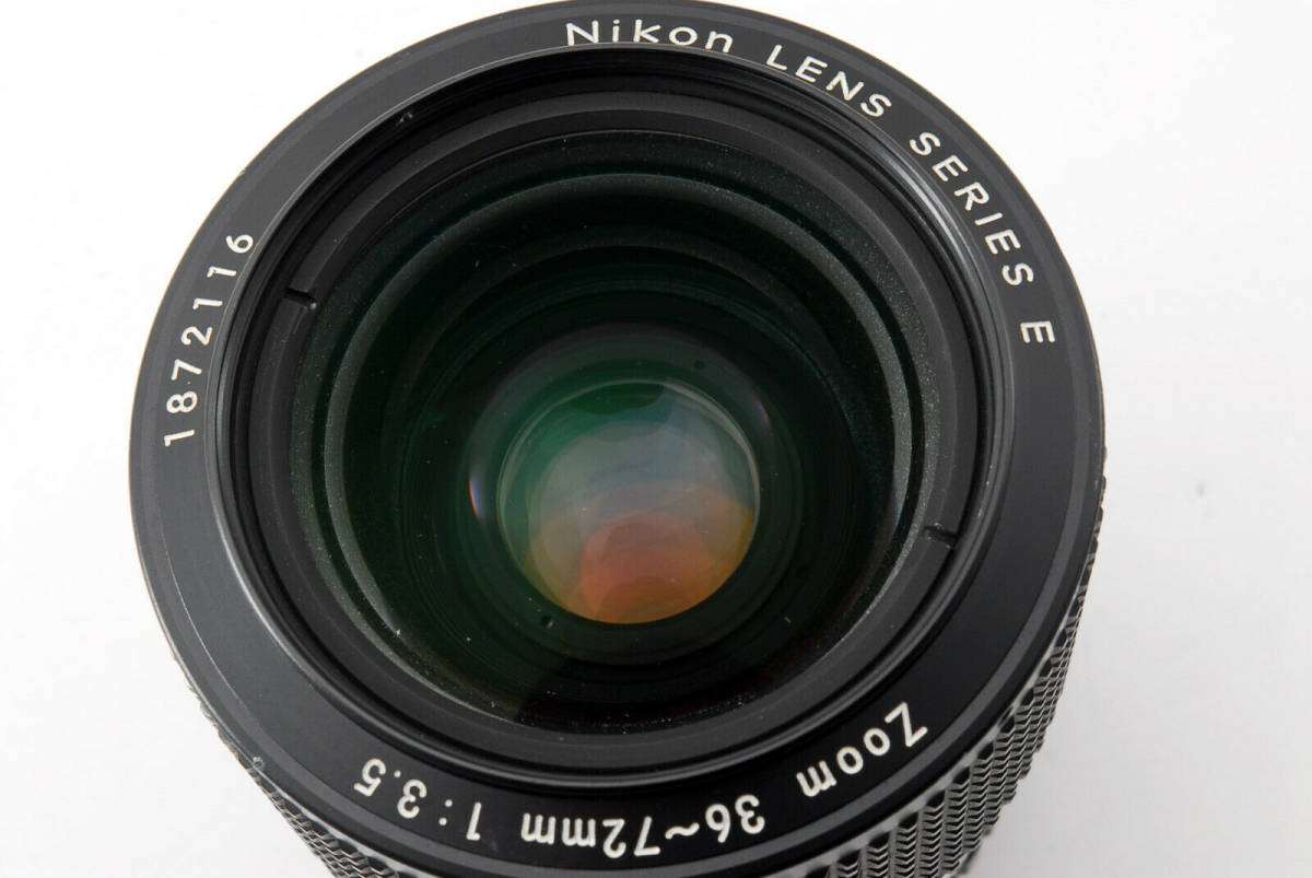 #1608 極上美品 ニコン シリーズE マニュアルレンズ Nikon Series E Zoom 36-72mm f/3.5 Lens_画像10