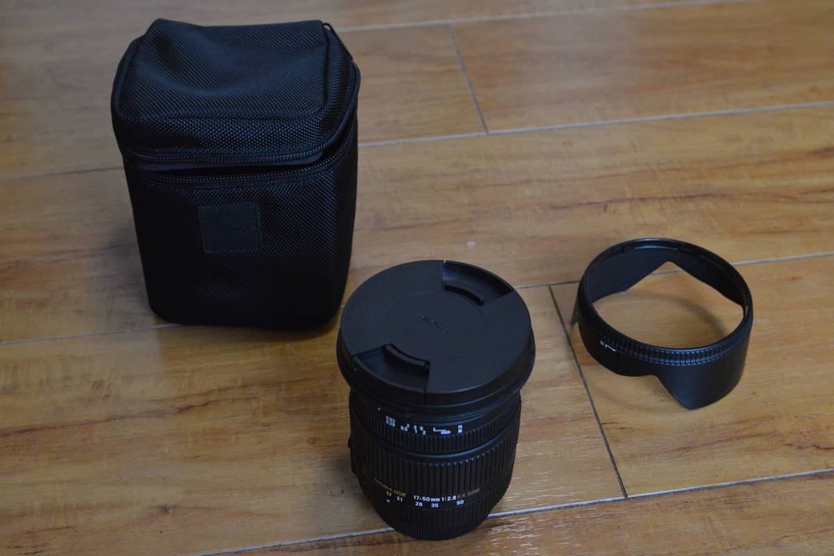 【良品】SIGMA 17-50mm F2.8 EX DC HSM Pentax Kマウント_画像1