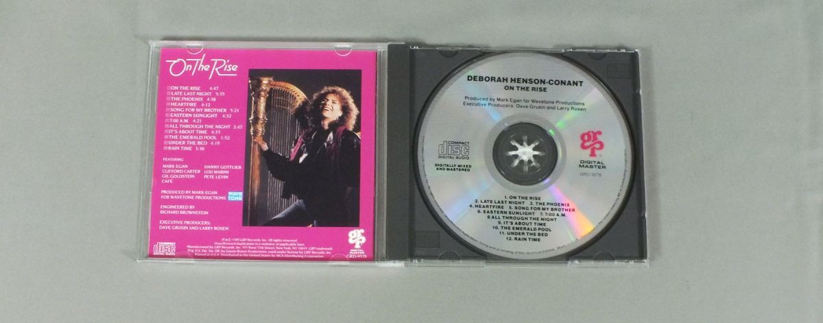 ★米CD DEBORAH HENSON-CONANT/ON THE RISE ★_画像2