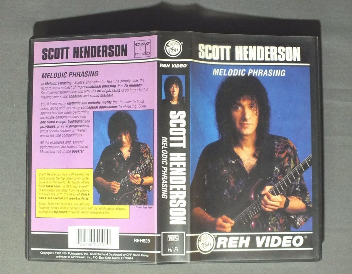 ★輸VIDEO SCOTT HENDERSON/MELODIC PHRASING ★の画像1