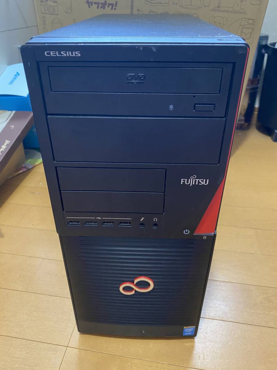 富士通 CELSIUS W530 Xeon E3-1271 v3 3.6GHz 4コア8スレッド SSD256GB