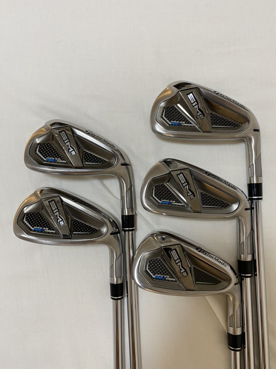 TaylorMade テーラーメイド SIM2MAX OSアイアンセット 6-PW KBS MAX MT