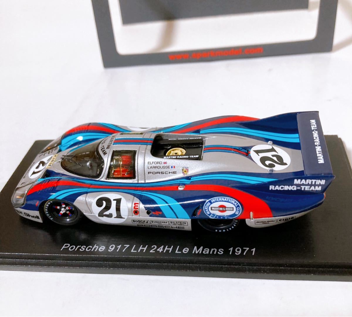 スパーク ポルシェ 917 LH 1/43 ルマン24時 【SPARK Porsche 917 LH 24H Le Mans 1971】_画像5