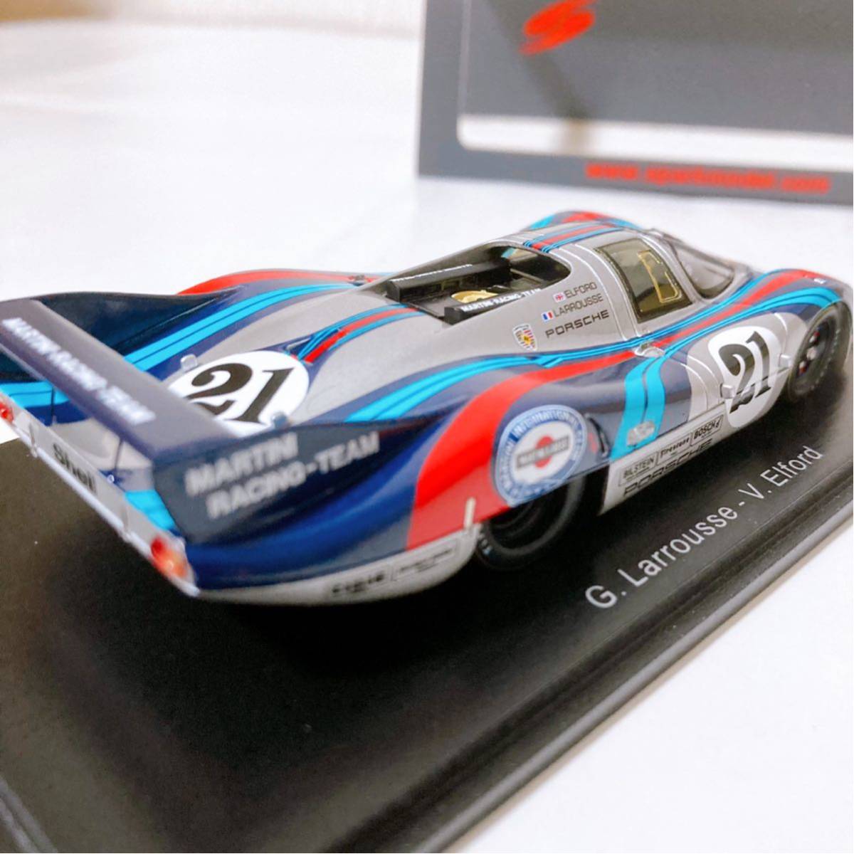 スパーク ポルシェ 917 LH 1/43 ルマン24時 【SPARK Porsche 917 LH 24H Le Mans 1971】_画像4