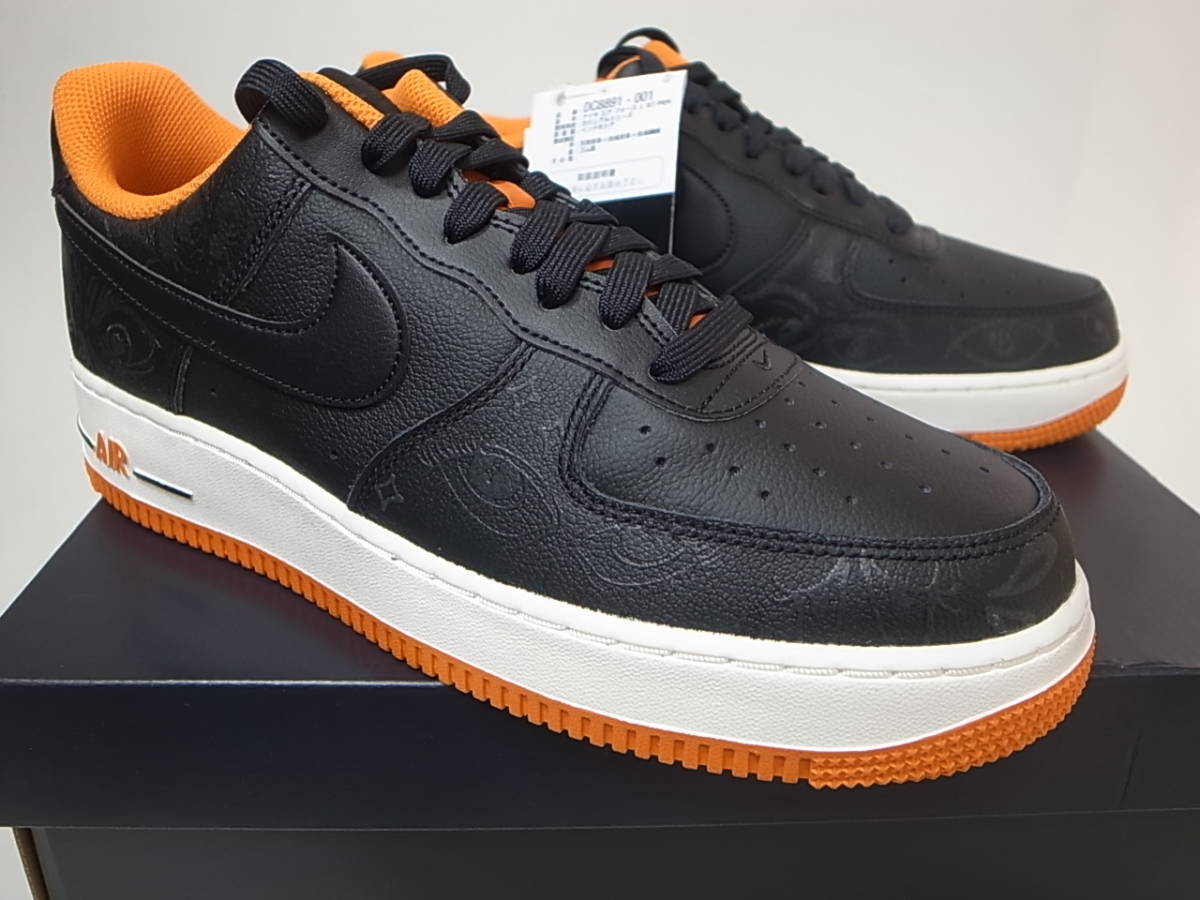 NIKE AIR FORCE 1 '07 PRM HALLOWEEN 25 5cm US7 5新品 国内黒タグ付