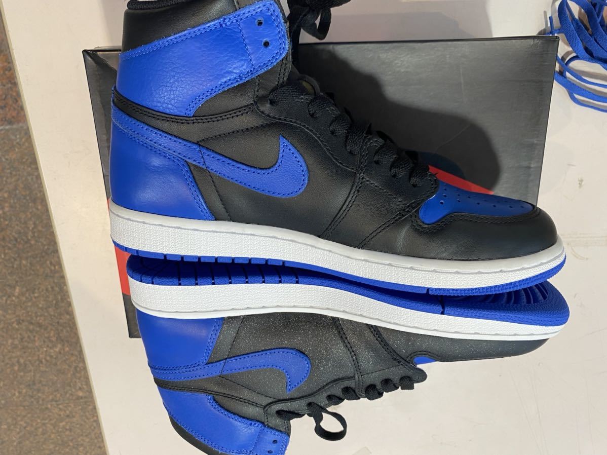 2016 NIKE AIR JORDAN 1 RETRO HIGH OG ROYAL US9 新品 555088-007_画像5