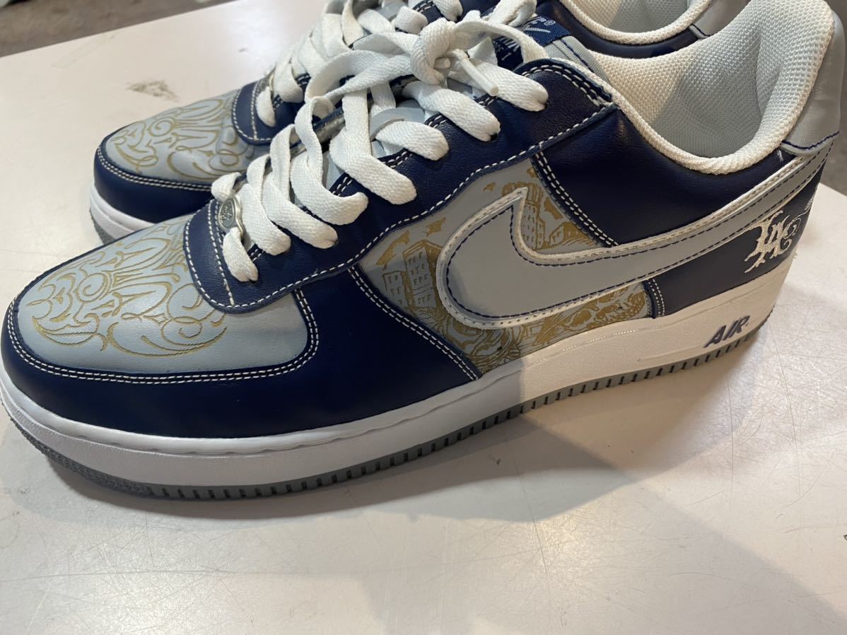 2005 NIKE AIR FORCE 1 LA 03 Mr.CARTOON US12 美品 312234-401_画像1