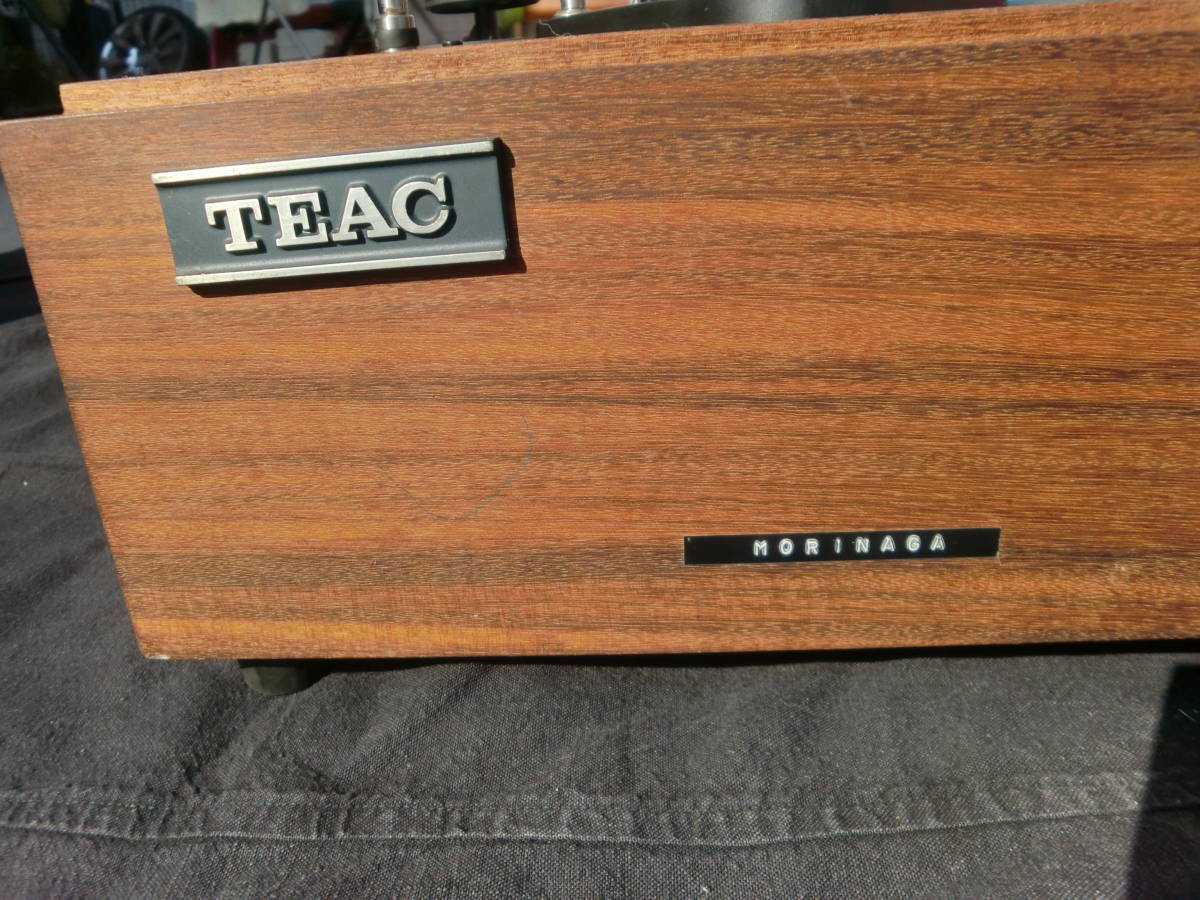 TEAC TW-7 TAPE WINDER テープワインダー カバー付き 音楽機材 オーディオ機器 ティアック 音響機器 (検 レコーダー オープンリールデッキ_画像3