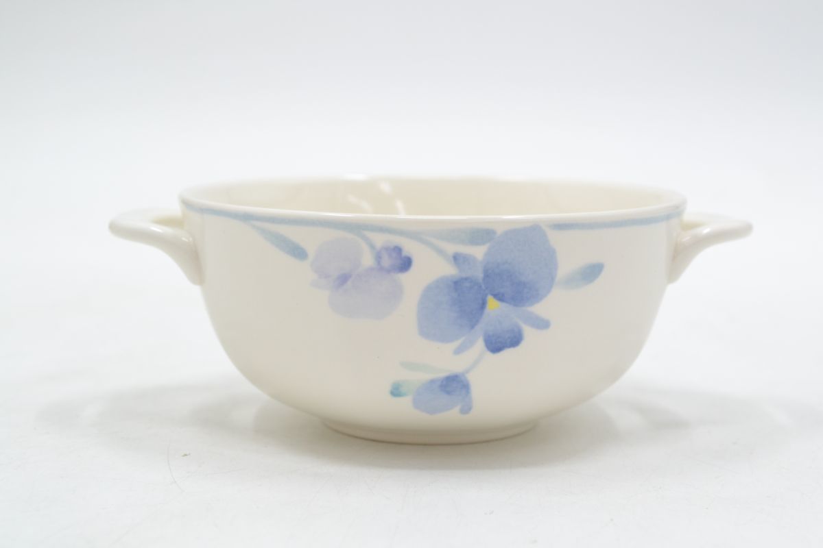 (215M 0627N13) 未使用 Noritake ノリタケ 3箱 スープ皿 小皿 フラワー 洋食器_画像2