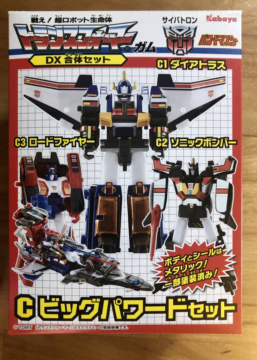 カバヤ 食玩 戦え!超ロボット生命体 トランスフォーマー DX合体 カバヤ 食玩 戦え!超ロボット生命体 トランスフォーマー DX合体
