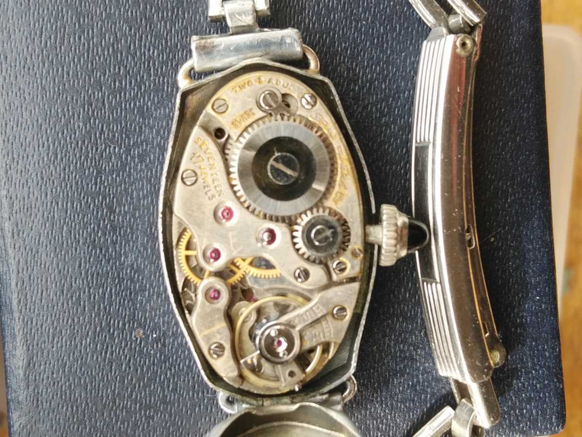 TIFFANY&Co. Tiffany hand winding antique wristwatch 