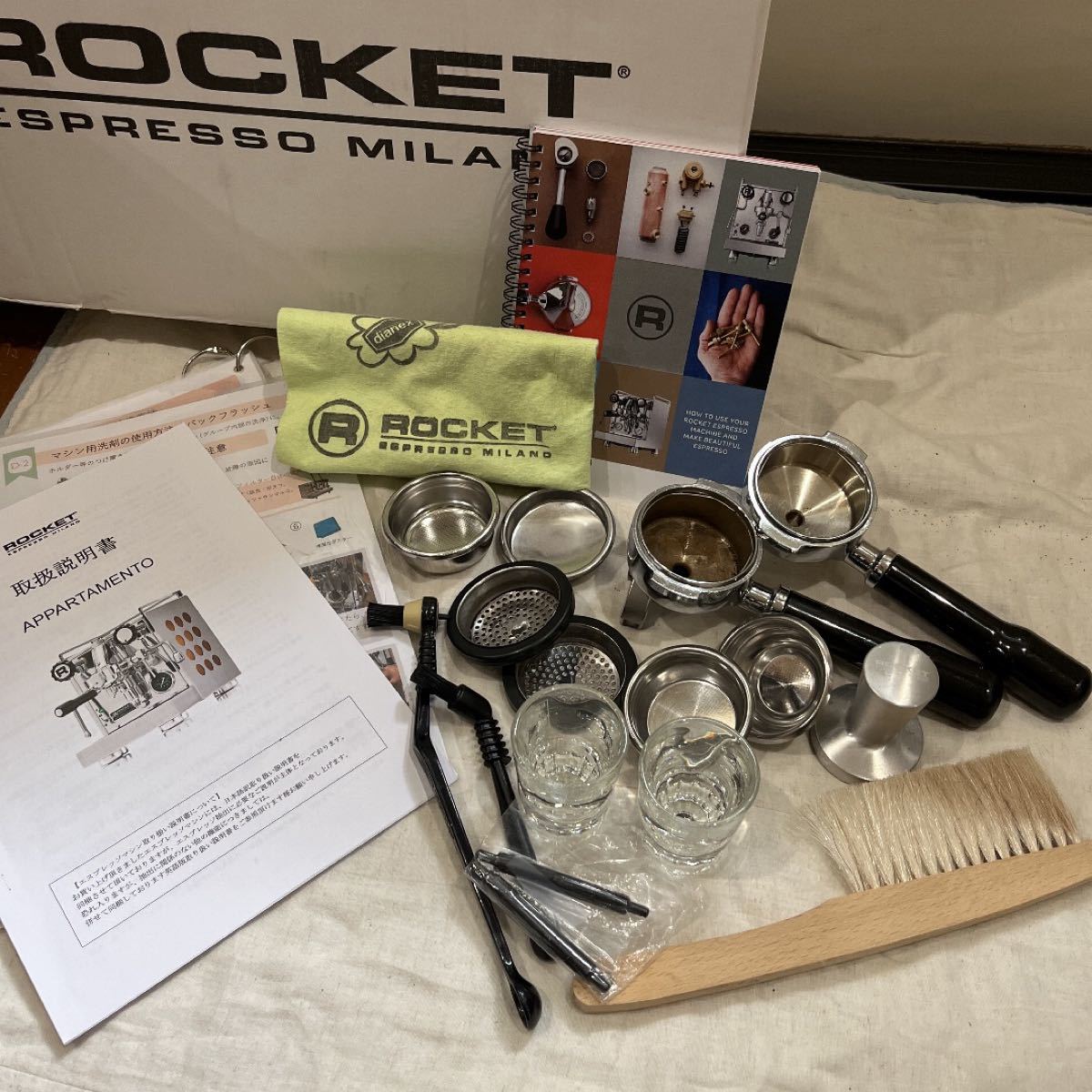 美品 エスプレッソマシン ROCKET ロケットアパルタメント タンク 美品 エスプレッソマシン ROCKET ロケットアパルタメント タンク
