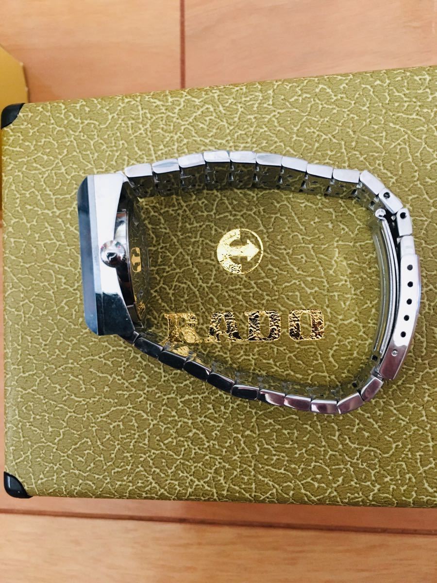 超激レア ラドー RADO ダイヤマスター スクエア超硬ケース 極美 超激レア ラドー RADO ダイヤマスター スクエア超硬ケース 極美