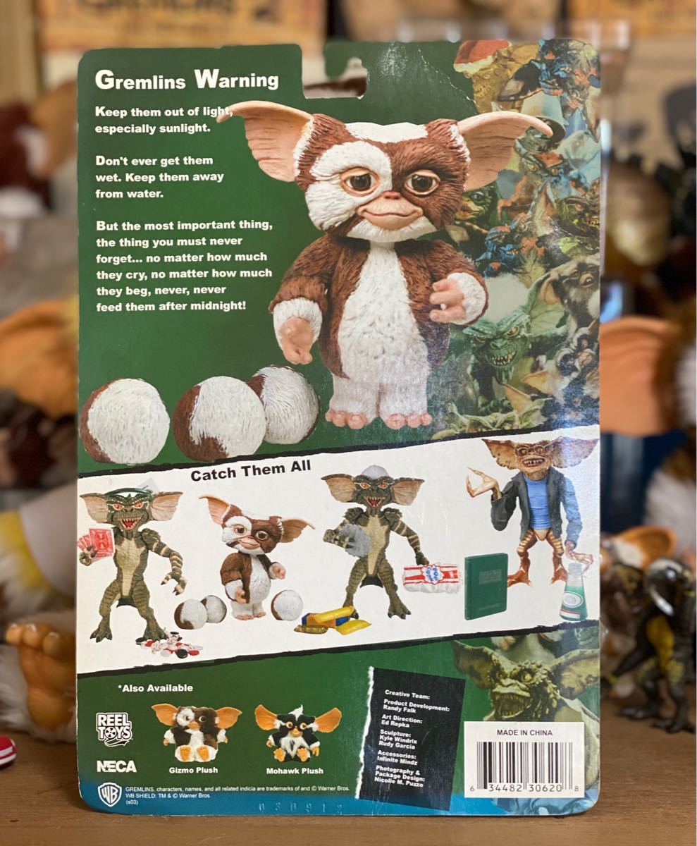 NECA ネカ　グレムリン　gremlins ギズモ　gizmo フィギュア　モグワイ　人形　