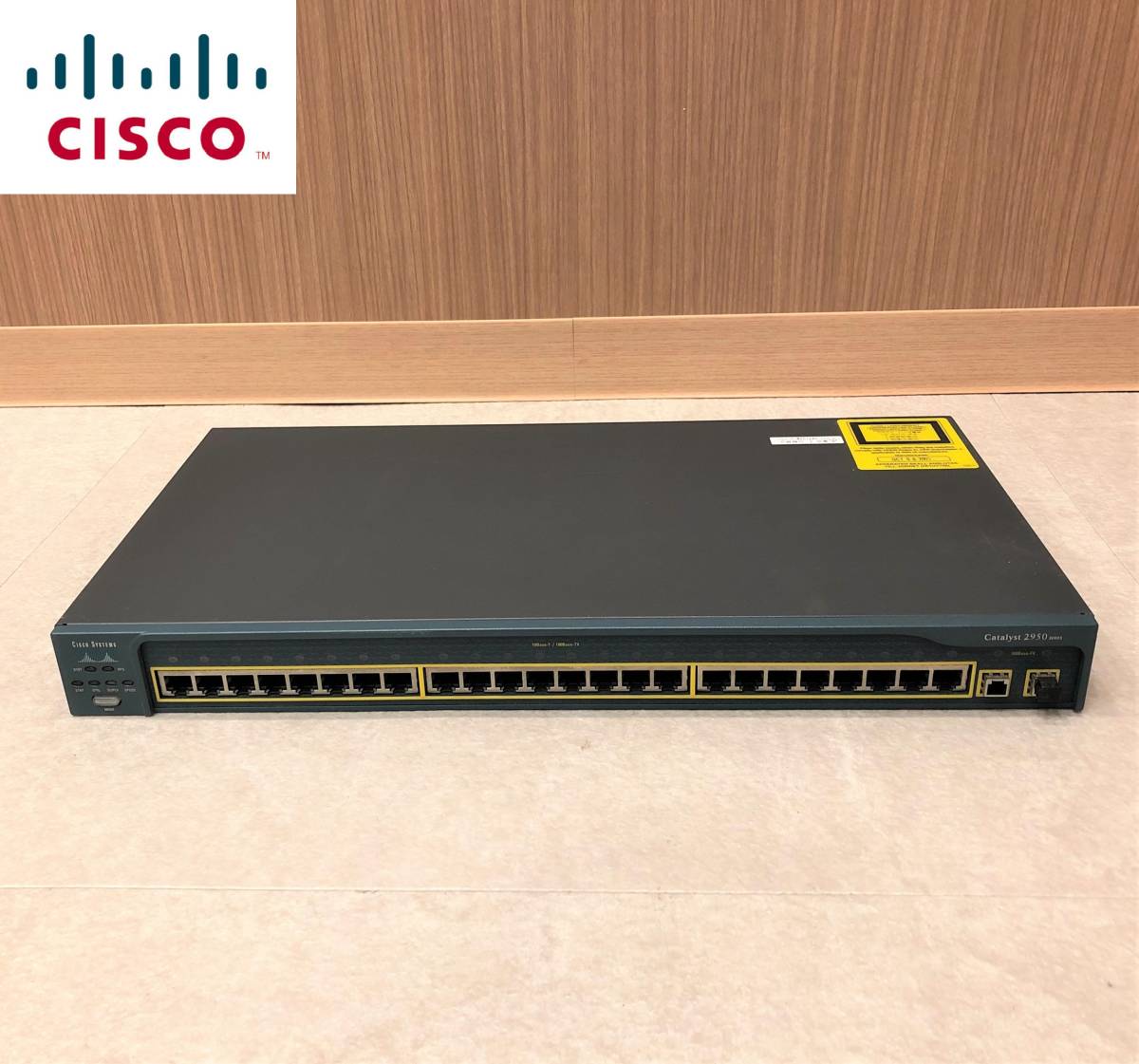 Cisco シスコ Catalyst 2950C-24 スイッチ 24ポート