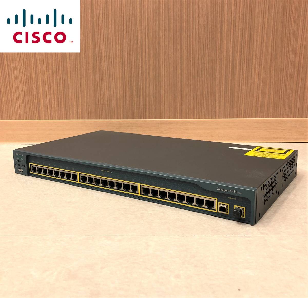 Cisco シスコ Catalyst 2950C-24 スイッチ 24ポート