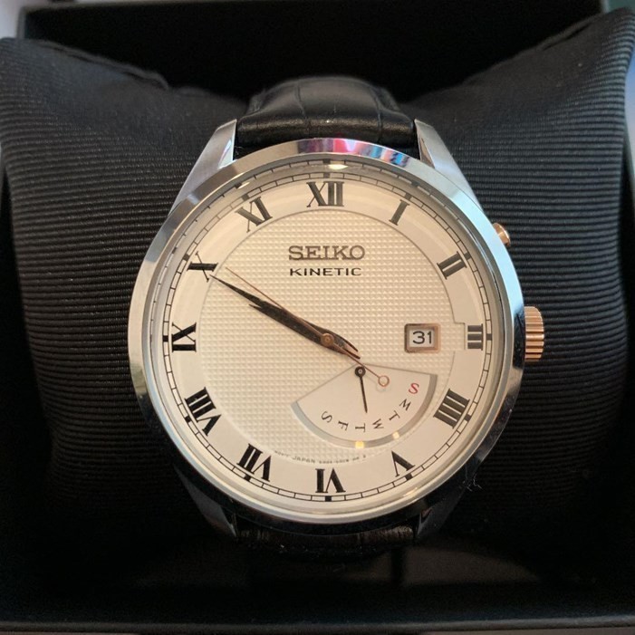 セイコー キネティック 新品 腕時計 SEIKO クオーツ SRN073P1 メンズ