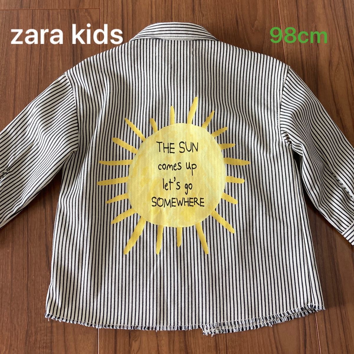 ザラ キッズ ワークシャツ ワークジャケット ZARA KIDS 上着 90cm 〜 98cm｜PayPayフリマ