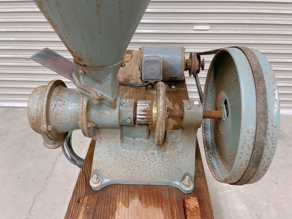 中古 国光社 クニミツ A-1 製粉機 ひかり号 200V 米 そば 小麦 中古 国光社 クニミツ A-1 製粉機 ひかり号 200V 米 そば 小麦