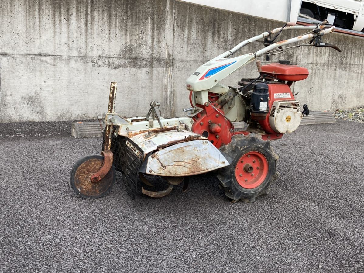 長野県 マメトラ 管理機 耕耘機 SRV4D 三菱 G710L 大型エンジン