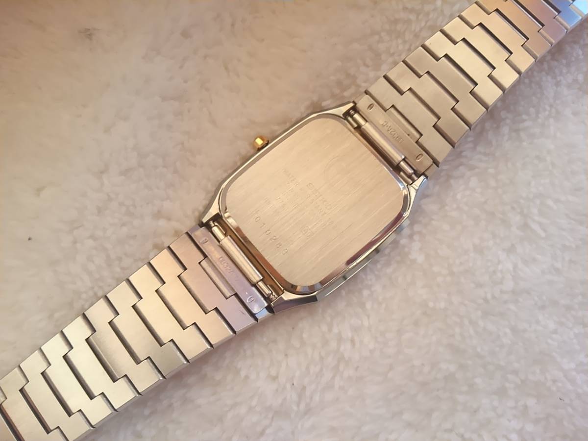 超美品 SEIKO セイコー DOLCE ドルチェ 超硬ケース タングステン 超美品 SEIKO セイコー DOLCE ドルチェ 超硬ケース タングステン