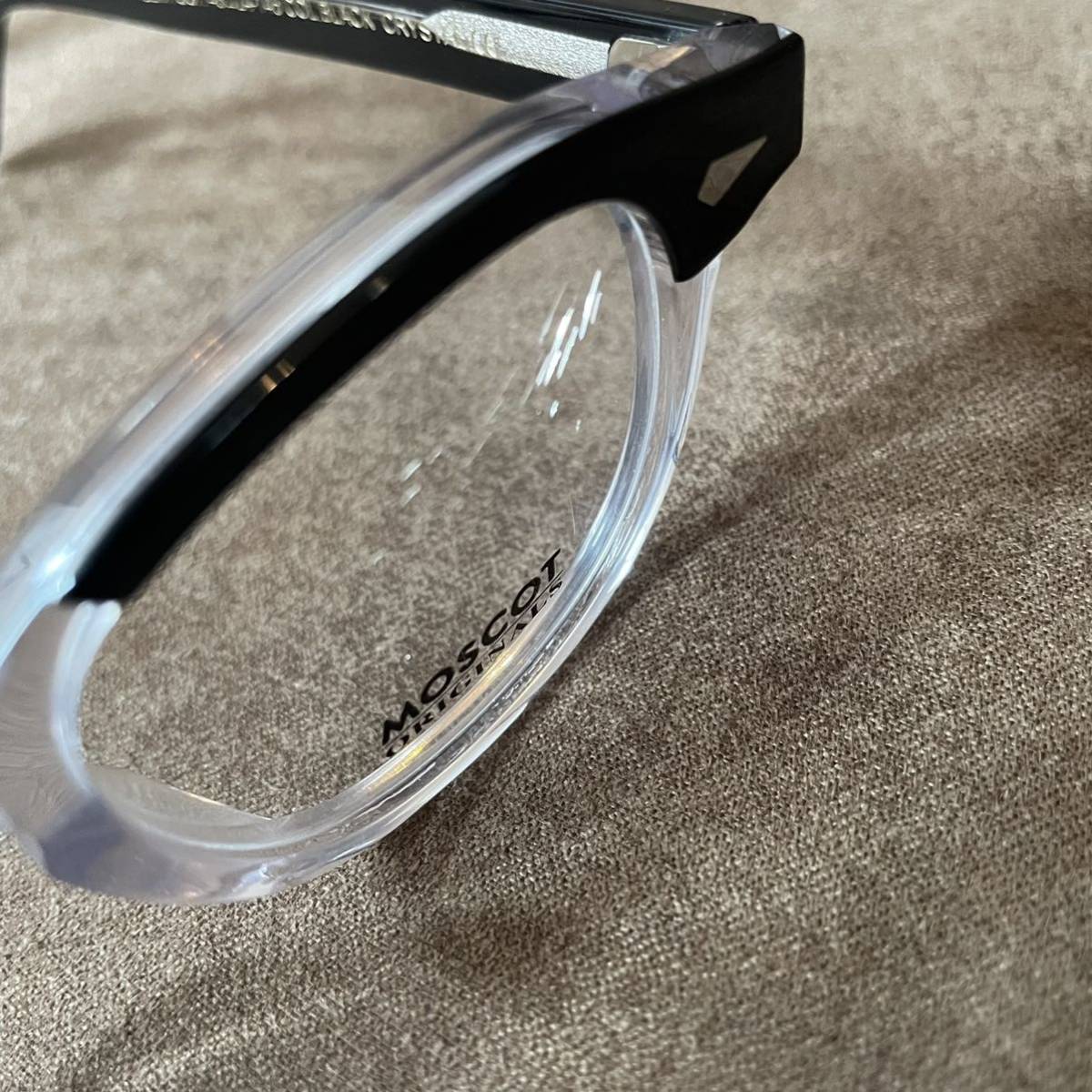 新品 MOSCOT モスコット LEMTOSH レムトッシュ (46) クリアブラック