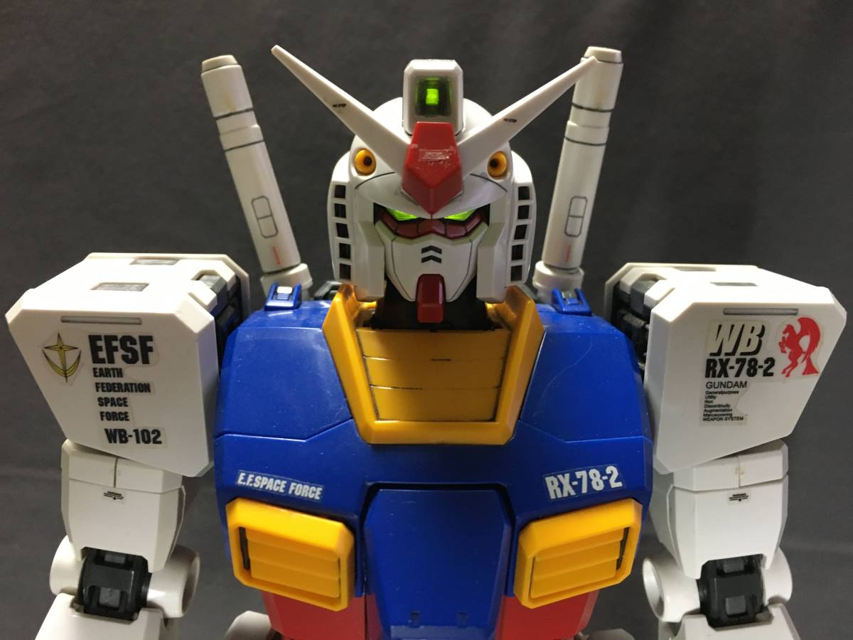PG パーフェクトグレード 1/60 ガンダム RX-78-2 素組 デカール 完成品