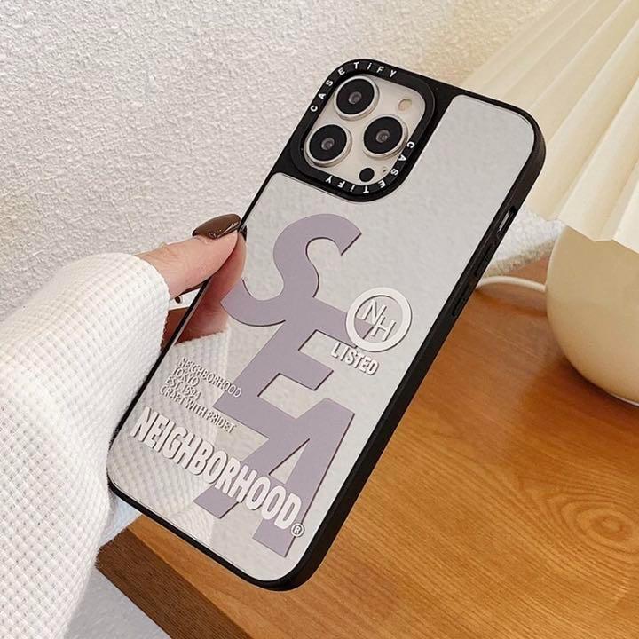 iPhoneX/XS】 ミラーシルバー WIND AND SEA ウィンダンシー iPhoneX/XS】 ミラーシルバー WIND AND SEA ウィンダンシー