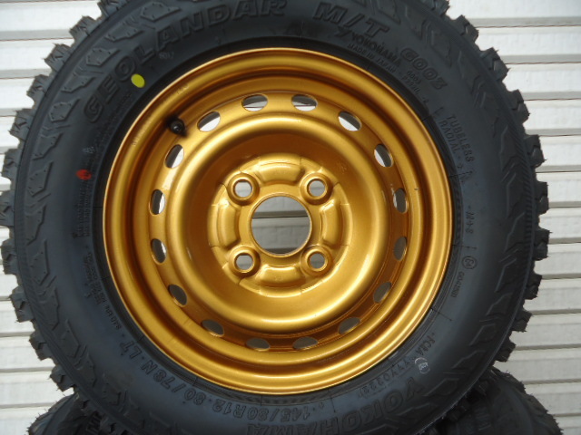ヨコハマジオランダーM/TG003☆145/80R12☆軽バン軽トラハイゼット