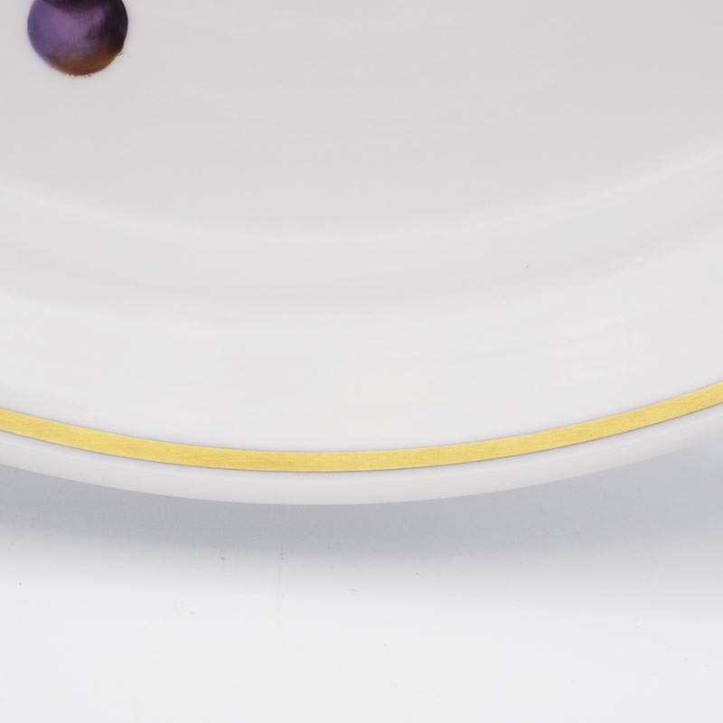 マイセン MEISSEN フルーツ 飾り皿 キャビネットプレート 25.5cm