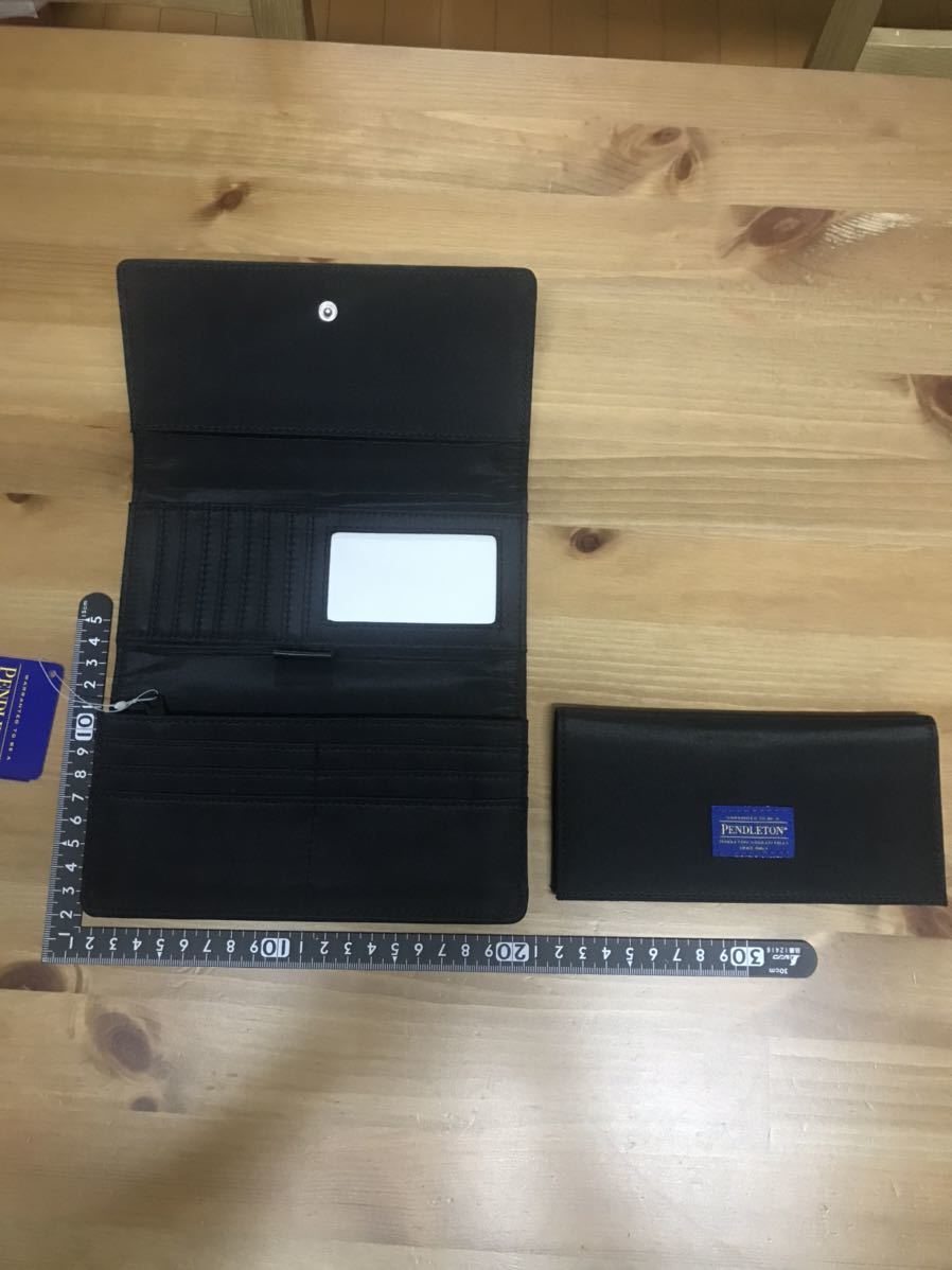 新品 PENDLETON ペンドルトン CHECK BOOK WALLET チェックブック