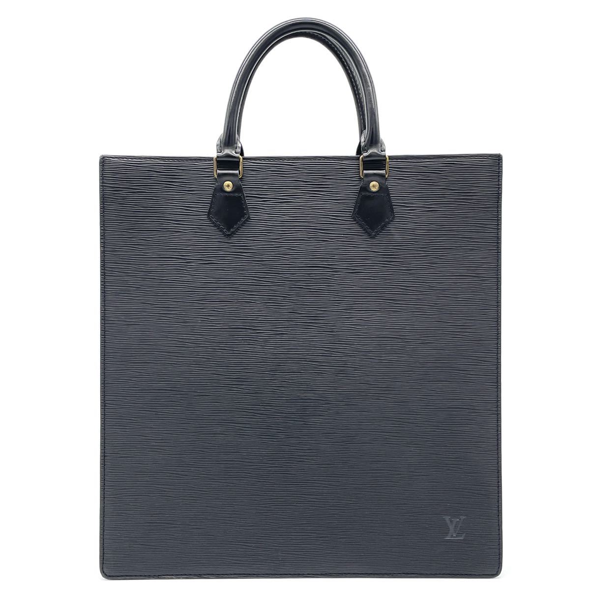 極美品 べたなし LOUIS VUITTON ルイヴィトン エピ ノワール ブラック