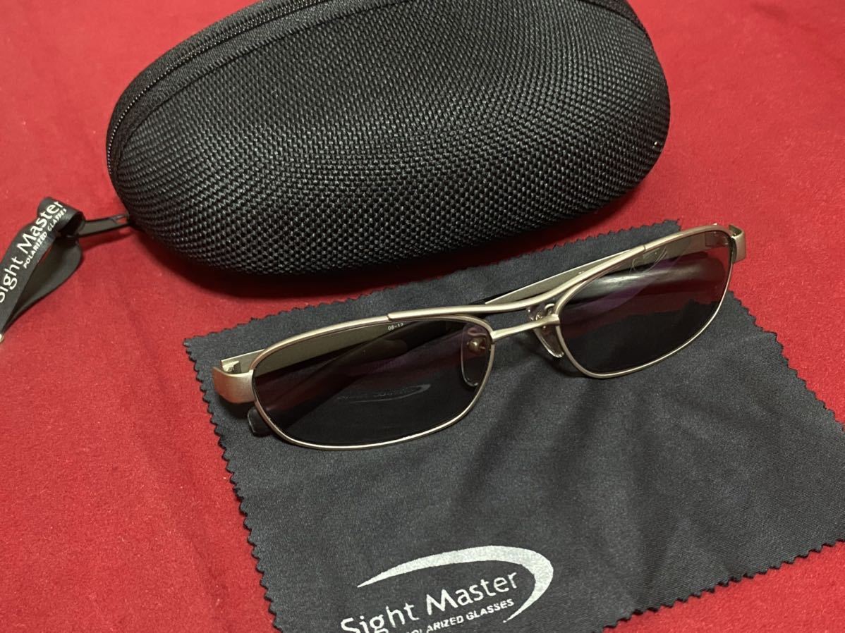☆ 美品！SightMaster サイトマスター TIMCO ディスティニー ライトグレー 偏光サングラス TALEX ☆