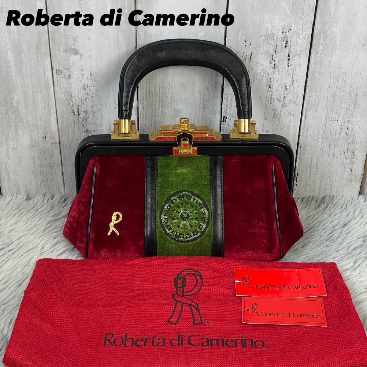●超美品●ロベルタディカメリーノ バゴンギ バッグ ヴィンテージバッグ Roberta di Camerino