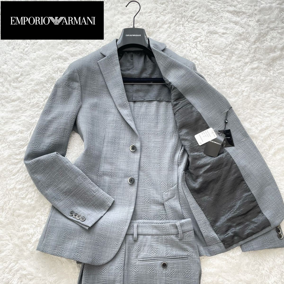 新品/高級スーツ☆ジョルジオアルマーニ社製 EMPORIO ARMANI