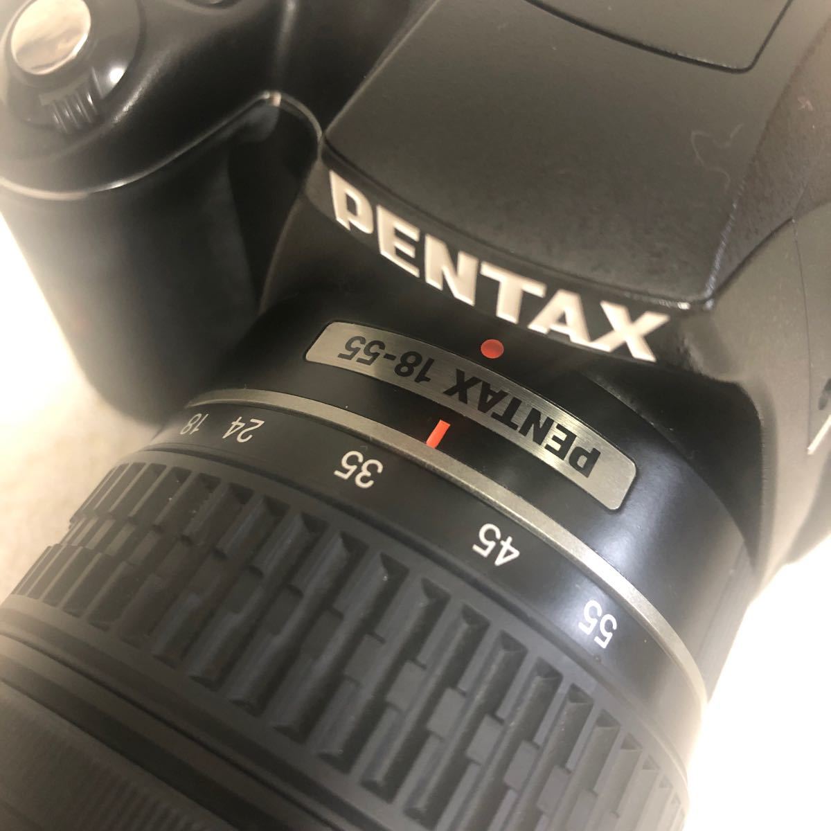 【美品】PENTAX 一眼レフカメラ K-m & 18-55 レンズ付き