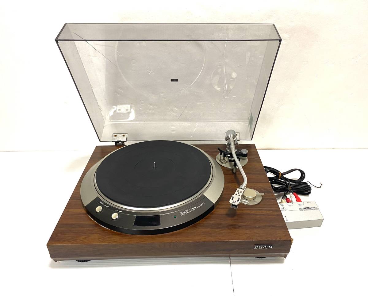 2点セット DENON デノン ターンテーブル DP-50L レコード プレーヤー