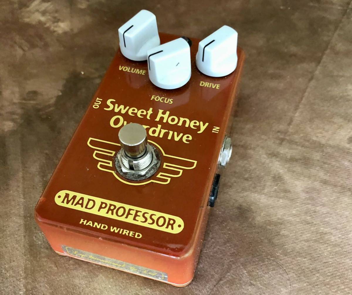 Mad Professor Sweet Honey Overdrive Hand Wired マッド Mad Professor Sweet Honey Overdrive Hand Wired マッド