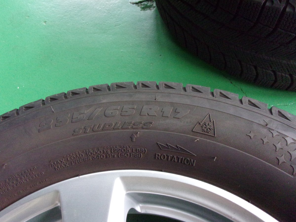 送料無料【MAK】ボルボ/XC60、XC90他に！7J×17+50　PCD108-5穴☆X-ICE　235/65R17[輸入1803]冬用　4本_画像4