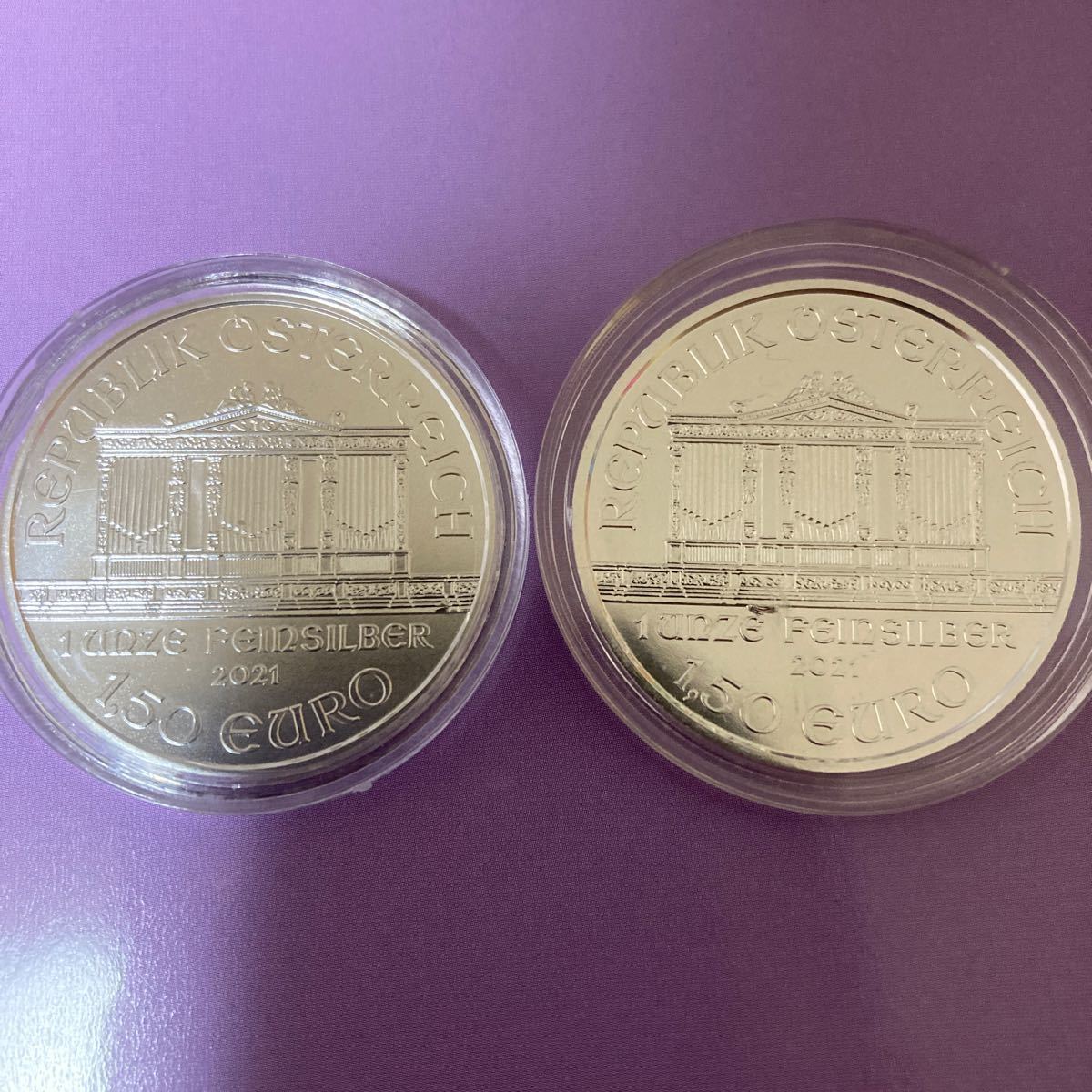 ウィーン 銀貨 1オンス 2枚セット www.expressinter.com