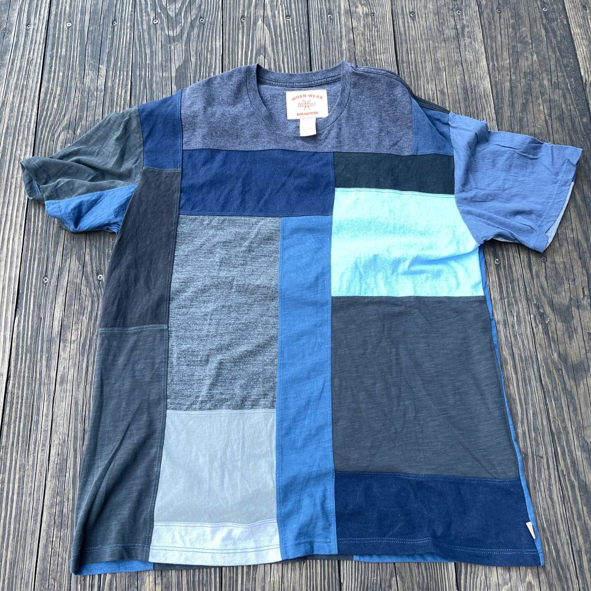 PATAGONIA WORN WEAR パタゴニア パッチワーク Tシャツ kccconline.org