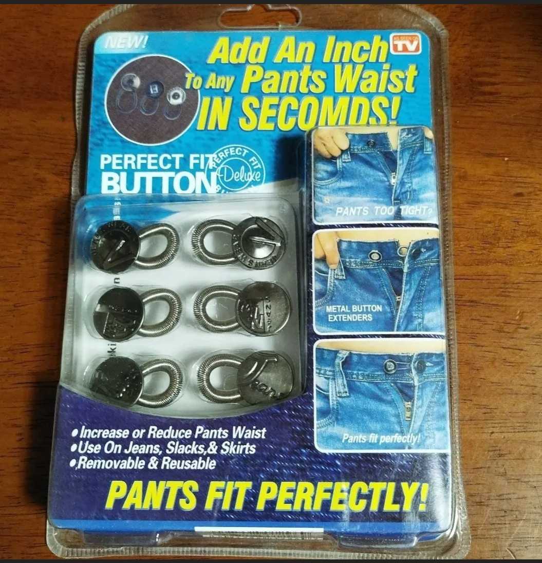  waist enhancing button Perfect Fit button 