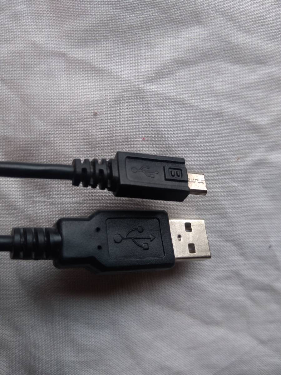USBケーブル Type-A 　Micro-B　黒　typeB　1m