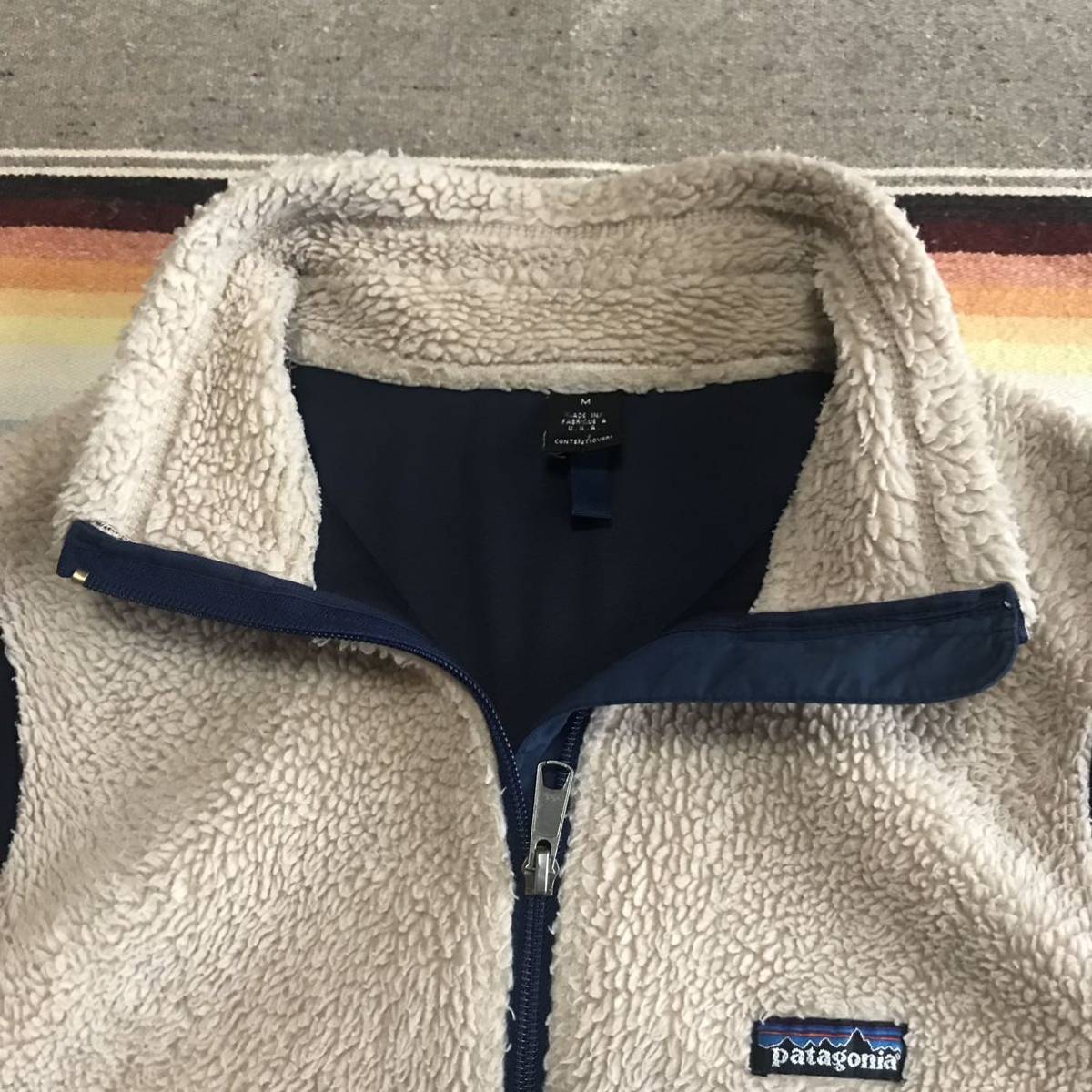 ◎送料無料◎90s OLD☆patagonia RETRO X VEST☆パタゴニア レトロX フリースベスト☆PEF USA製 良品 SIZE M