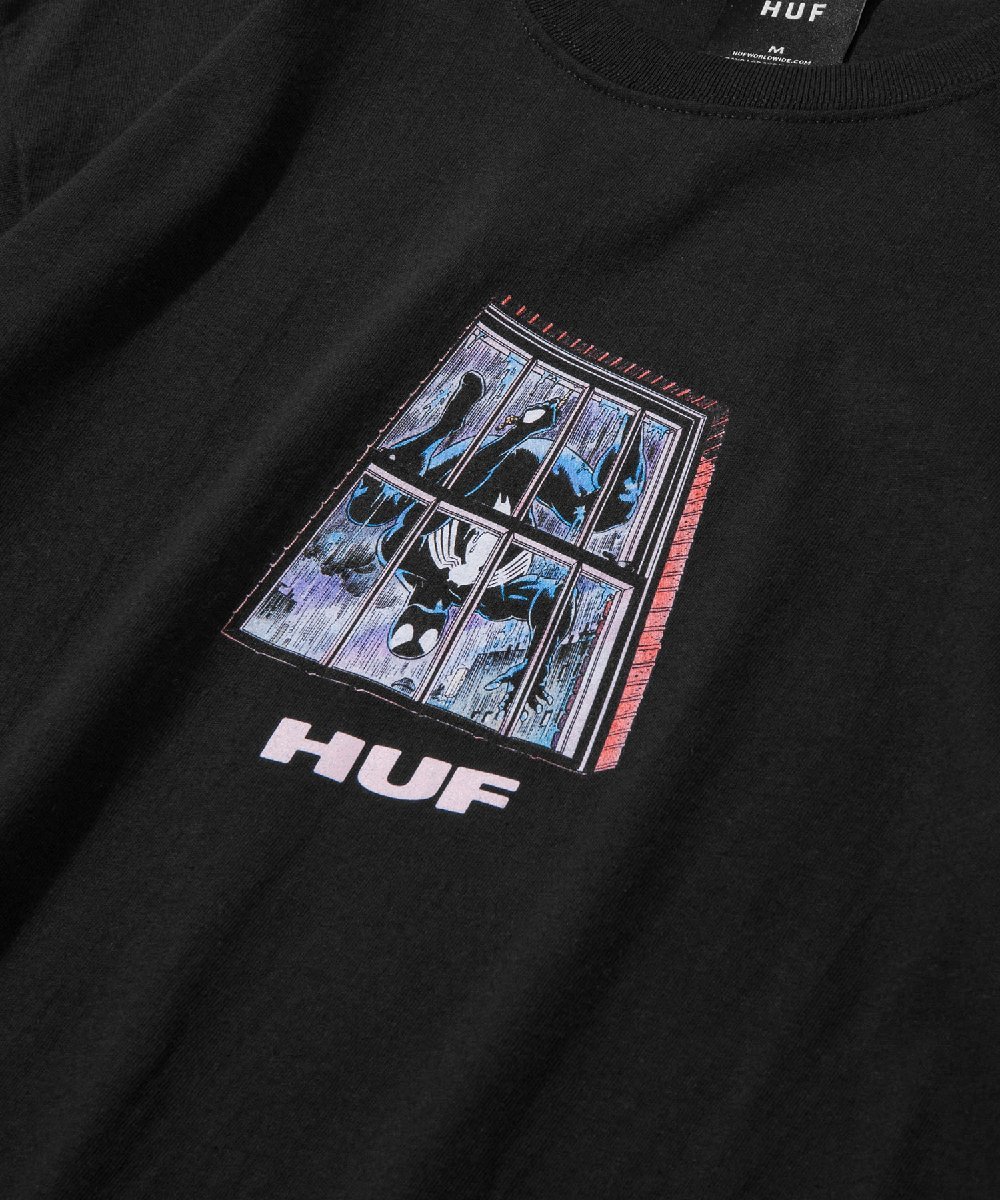 新品未使用 レア 完売商品 HUF x MARVEL コラボ ブラックスーツ