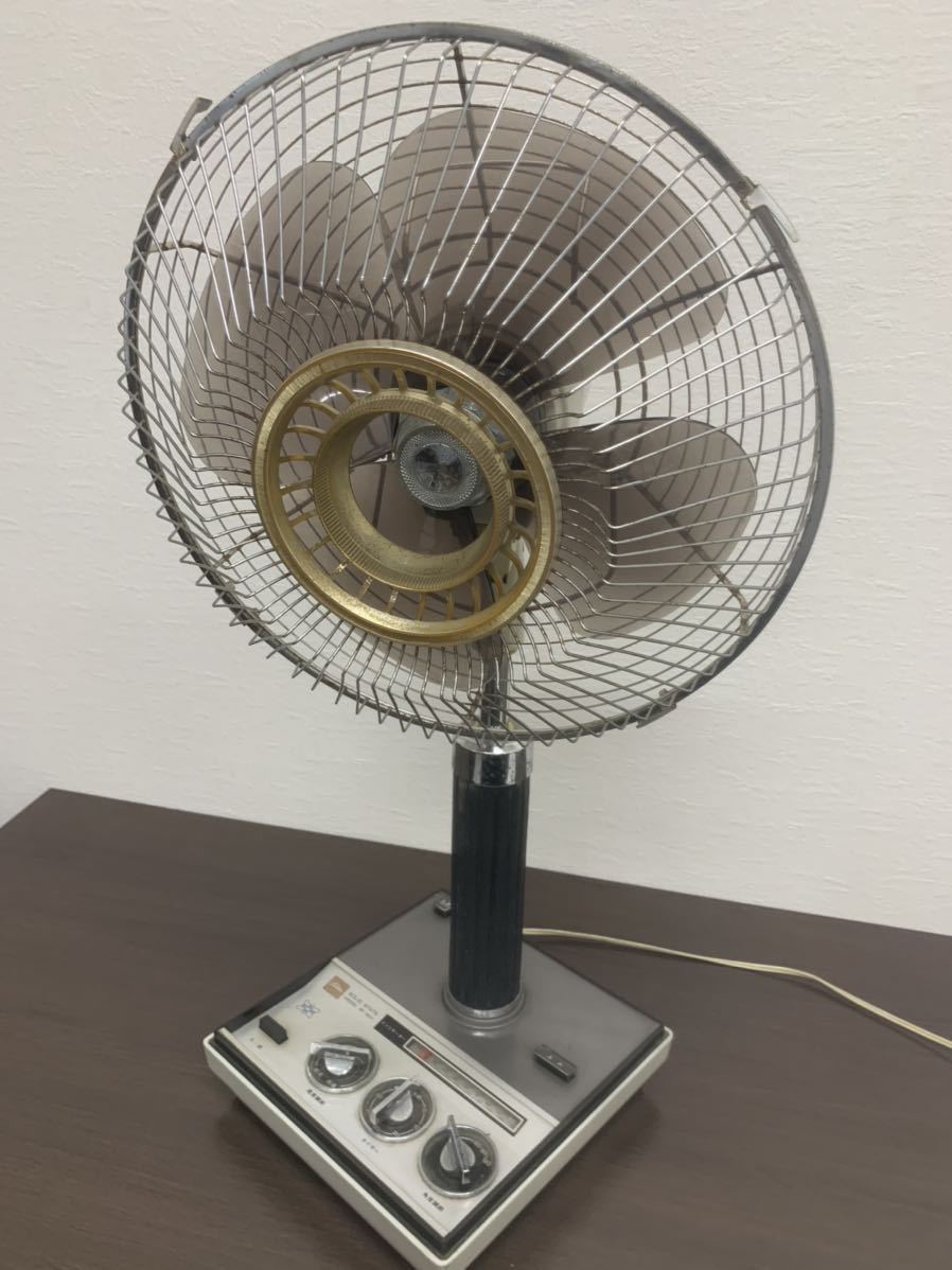 昭和レトロ 希少 稼動品 TOSHIBA 東芝 扇風機 東芝扇風機 ビンテージ SOLID STATE SF-30V 羽根径30cm 通電確認済み