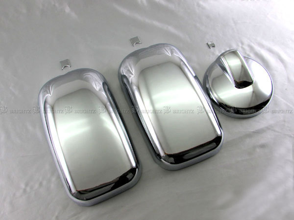  Isuzu super low PM Elf plating door mirror cover under mirror cover set 170Φ garnish bezel panel TK-MIR-SET-006