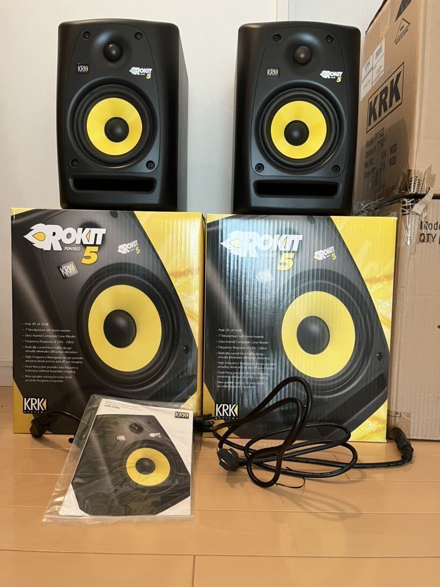 KRK ROKIT5 RPG2 (RP5 G2) ペア※正常品＆不具合品のペア - 楽器、器材